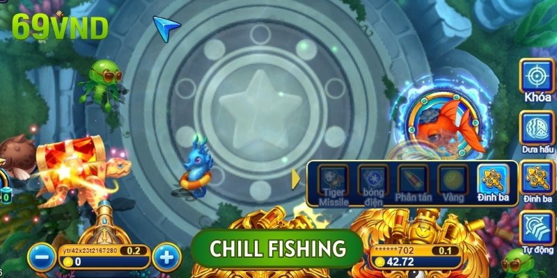 Chill Fishing là tựa game bắn cá có sức hút lớn mạnh tại 69VN