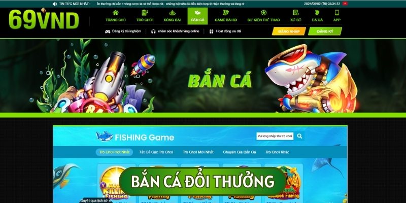 Bắn cá tại 69VN được chuyên gia ví như một đại dương xanh thu nhỏ