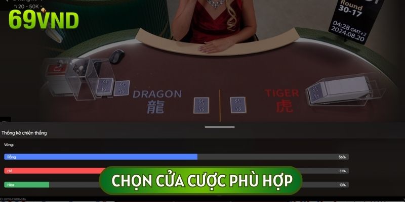 Cửa hoà thường được cho là có tỷ lệ thắng rất thấp vì vậy hãy cân nhắc khi đưa ra quyết định