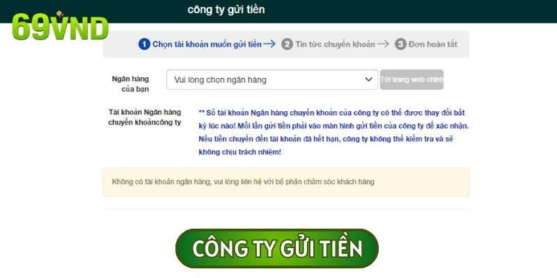 Nạp qua công ty gửi tiền hay còn được hiểu là nạp qua bên thứ 3