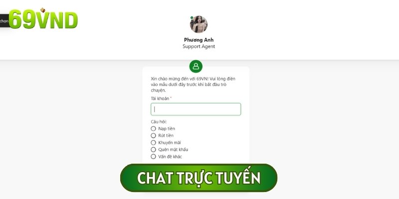 Chat trực tuyến là kênh liên hệ chúng tôi được nhiều người yêu thích