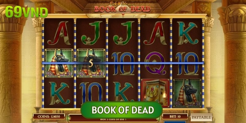 Book of Dead là tựa game Nổ hũ đổi thẻ cào được lấy cảm hứng từ văn hoá Ai Cập