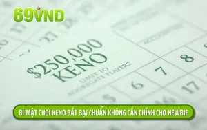 bí mật chơi keno